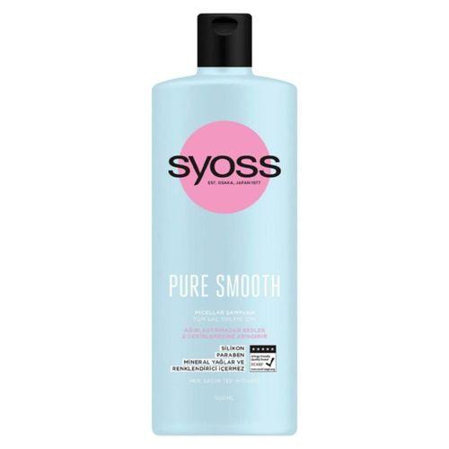 Syoss Pure Smooth Micellar Şampuan Tüm Saç Tipleri İçin Besleyici Etki 500 ml
