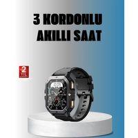 Kablosuz Şarjlı Akıllı Saat Ultra İnce Tasarım