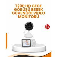 Ebeveyn Kontrollü 2.8 İnç Bebek Monitörü Güvenli İzleme