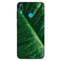 Lopard Huawei Y7 Prime 2019 Uyumlu Kılıf Bahar (31) TPU Kılıf Nemli Yaprak