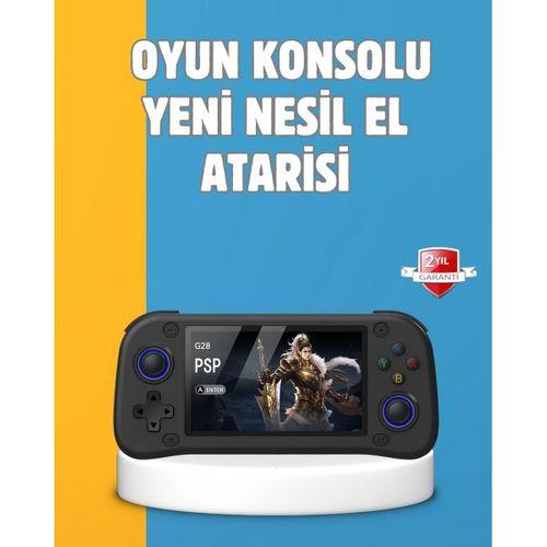 Taşınabilir El Tipi Oyun Konsolu Çoklu Emülatör Destekli 64gb