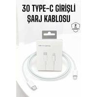 Iphone Uyumlu İos Uyumlu Lightning Hızlı Şarj Tye C Lightning Şarj Kablosu