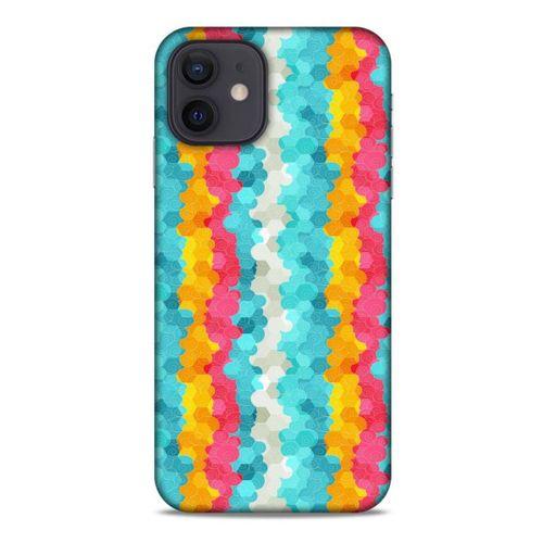 Geometrix 51 Apple iPhone 12 Kılıf Silikon Kapak