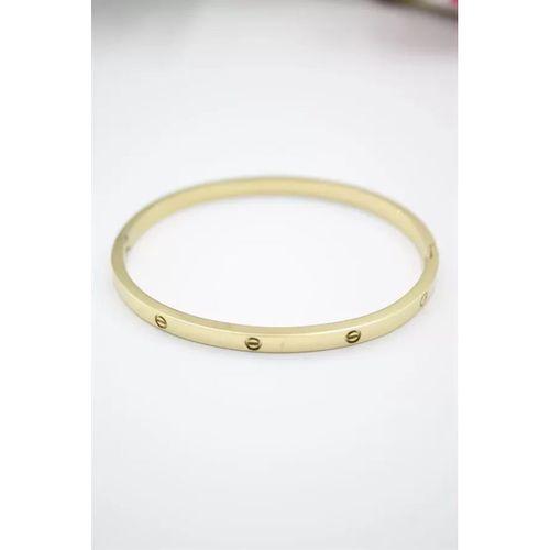 CRT Model Taşsız İnce  Bilezik - Altın