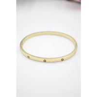 CRT Model Taşsız İnce  Bilezik - Altın