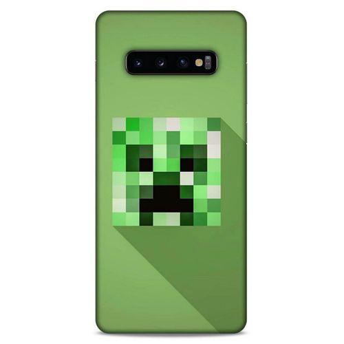 Lopard Samsung Galaxy S10 Plus Uyumlu Kılıf PiXel (36) Glitter Kılıf Creeper