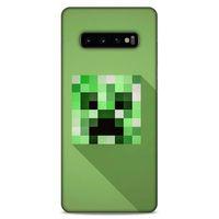 Lopard Samsung Galaxy S10 Plus Uyumlu Kılıf PiXel (36) Glitter Kılıf Creeper
