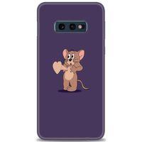 Samsung Galaxy S10E Kılıf HD Baskılı Kılıf - Aşık Jerry + Tam Ekran Koruyucu