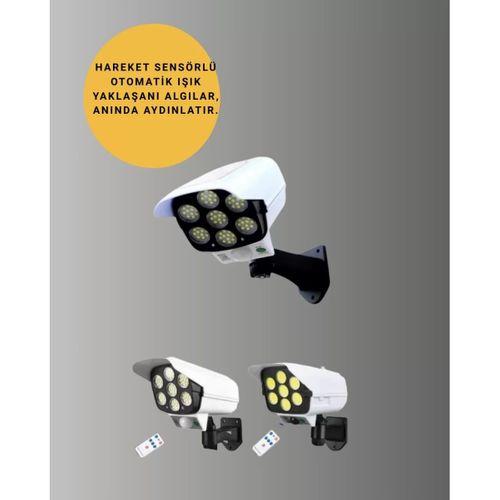 Kablosuz, Güneş Paneliyle Şarj Olan Dış Mekan Lambası – 8-10 Saat Aydınlatma Süresi