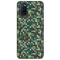 Mermer Desenli (29) Tema Arka Koruma Kılıfı Haki Oppo A72 Kılıf