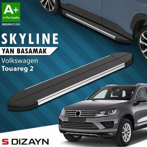 S-Dizayn VW Touareg 2 Skyline Krom Yan Basamak 193 Cm 2010-2018 A+ Kalite