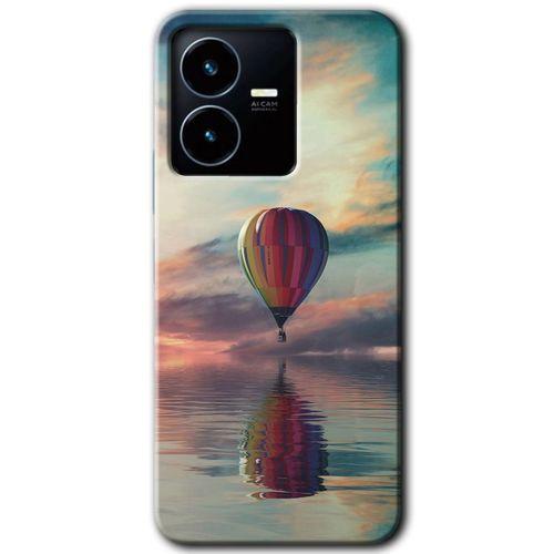 Vivo Y22s Kılıf HD Desen Baskılı Arka Kapak - Zeplin