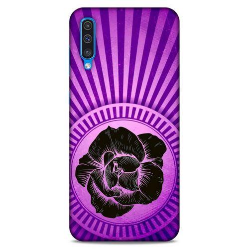 Lopard Samsung Galaxy A30s Uyumlu Kılıf Tattoo's (35) Fit Design Kılıf Gül Dövmesi