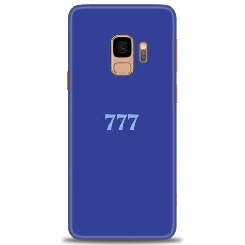 Samsung Galaxy S9 Kılıf HD Baskılı Kılıf - 777 + Tam Ekran Koruyucu