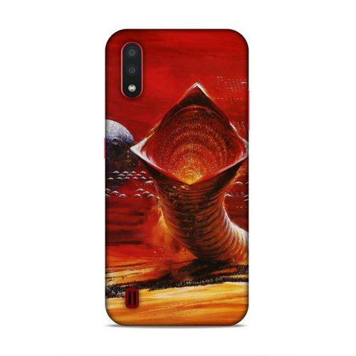 Samsung Galaxy A01 Uyumlu Kılıf BMovie (13) Silikon Kap Dune