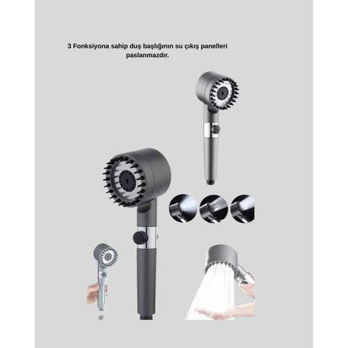 Spa Etkili Masaj Uçlu Duş Başlığı Ergonomik Tasarım