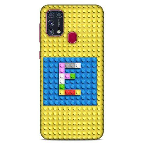 Lopard Samsung Galaxy M31 Uyumlu Kılıf BloX (15) Antişok Kılıf E Harfi