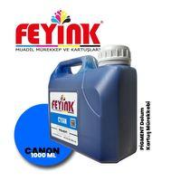 Feyink® Canon Lucia TM-TX Serisi Plotter Pigment Kartuş Dolum Mürekkebi C (Cyan) -1000ml-