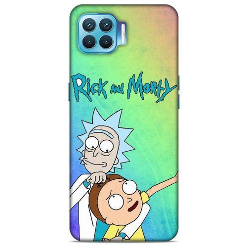 Oppo Reno 4 Lite Uyumlu Kılıf Rick And Morty (1) Kılıfı Rick Sanchez