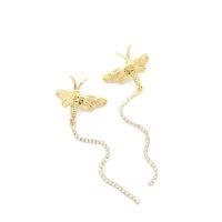 Kelebek Küpe - Altın