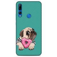 Animax Donutcu Pug Huawei Y9 Prime 2019 Kılıf Desenli Silikon