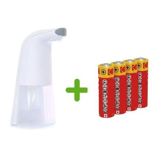 Sensorlu Usb Kablolu Sıvı Sabunluk Kopuk Verici,Piller Dahil 21X5X10Cm 300Ml Banyo Seti