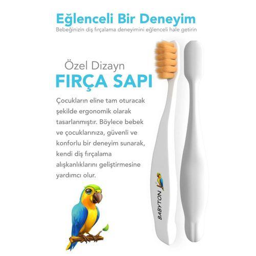 Babyton Babyton Bio Ultra Yumuşak Çocuk Diş Fırçası Papağan