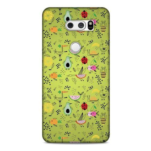 Frutix Meyve Mix 05 LG K40S Kılıf Desenli Silikon