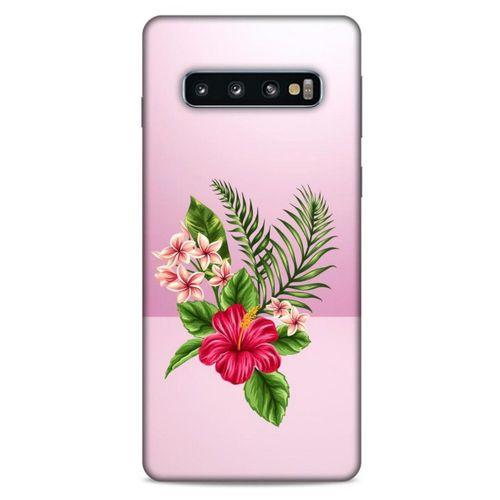 Lopard Samsung Galaxy S10 Uyumlu Kılıf Bahar (19) Kılıfları Kırmızı Yeşil