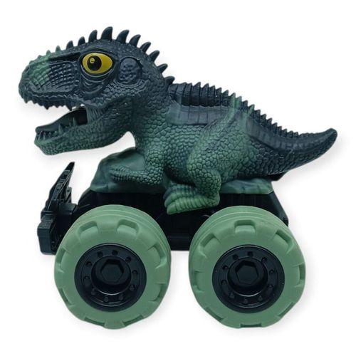 Sürtmeli Dinazor Arabalar 12 cm - H-20 - Stegosaurus - Yeşil