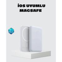 Magsafe 15w Kablosuz Hızlı Şarj, Lightning Girişli Taşınabilir Batarya