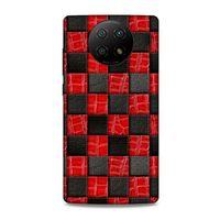 Lopard Xiaomi Redmi Note 9 5g Uyumlu Kılıf Patchwork (47) Crystal Flex Kılıf