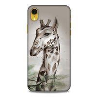 Y.Liva-2020 (Uzun Uzun) Apple iPhone XR Kılıf Silikon Kapak Desenli