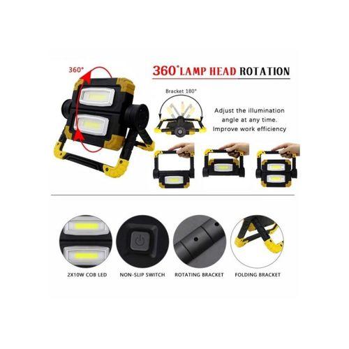 Br S100 30w Cob Led Usb Projektör El Feneri