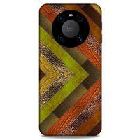 Lopard Huawei Mate 40 Pro Uyumlu Kılıf Patchwork (10) Full Koruma Kılıfı