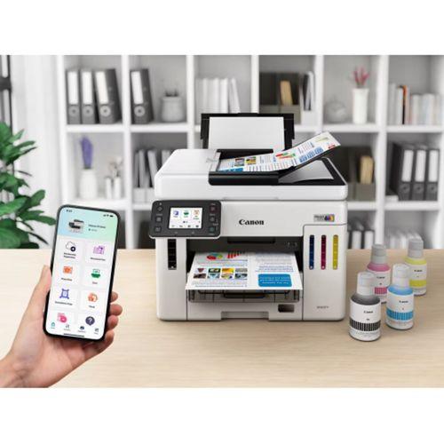CANON MAXIFY GX7140, Renkli, Mürekkep Mega Tanklı, Yazıcı, Tarayıcı, Wifi, Lan, Duplex, ORİJİNAL MÜREKKEP