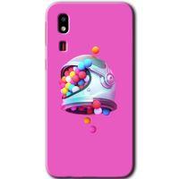 Galaxy A2 Core Kılıf HD Desen Baskılı Arka Kapak - Uzay Başlığı