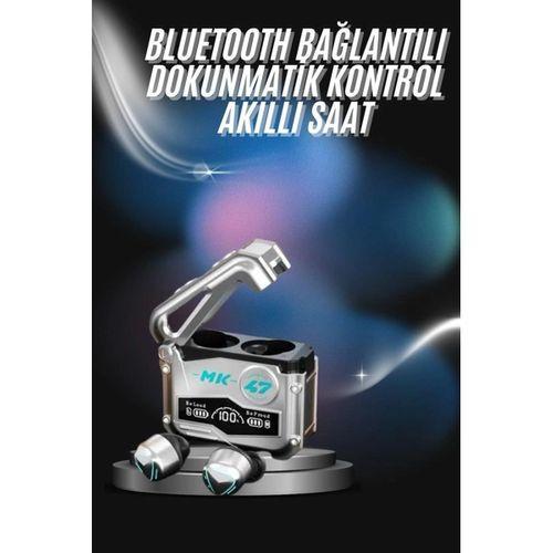 Kulaklığı Yeni Mekanik Kablosuz Kulaklık İos Android Uyumlu