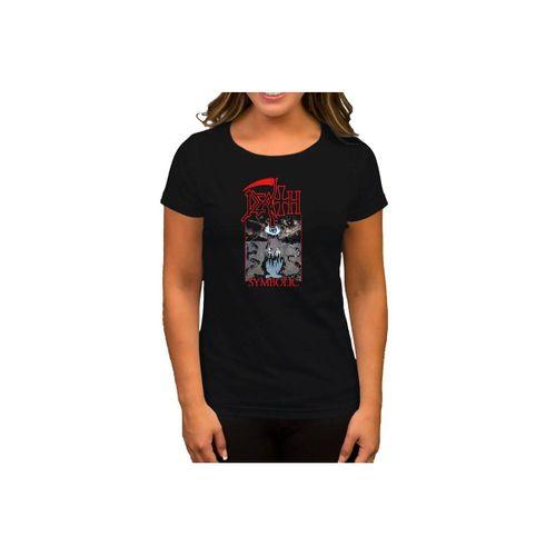 Death Symbolic Siyah Kadın Tişört