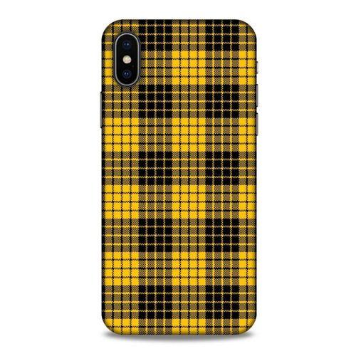 Gömlek (50) Desenli Silikon Kapak Telefon Kabı Apple iPhone XS Kılıf