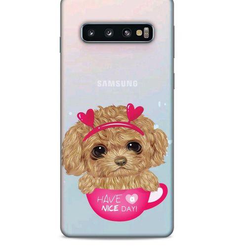 Zoologix (79) Samsung Galaxy S20 Şeffaf Kılıf Silikon Desenli