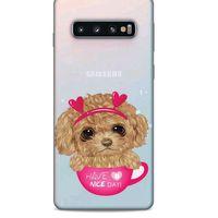 Zoologix (79) Samsung Galaxy S20 Şeffaf Kılıf Silikon Desenli