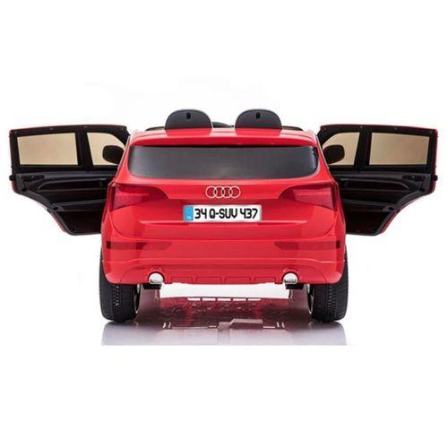 Çocuk 437 Audi Q-SUV 12V Kırmızı Akülü Araba