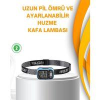 Su Geçirmez Led Kafa Lambası 53 Çalışma Modu Güç Ekranlı