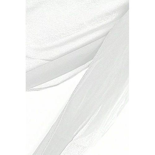 Kadın Siyah Beyaz Transparan Belden Bağlamalı Pareo 2'li