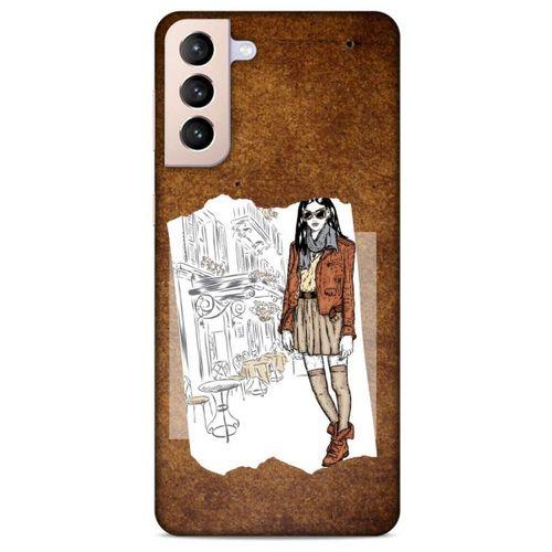 Lopard Samsung Galaxy S21 Plus Uyumlu Kılıf Sokak Modası (92) Rugged Armor Kılıf
