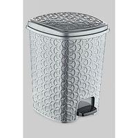 Rattan Star Pedallı Çöp Kovası 35  Lt. Royaleks-E249
