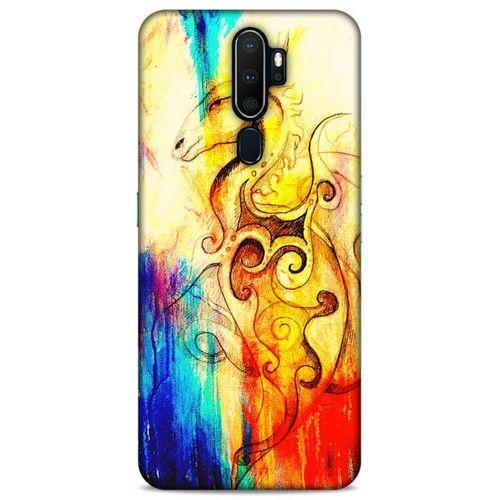 Lopard Oppo A9 2020 Uyumlu Kılıf Manipülasyon ☻ (37) Silicone Cover Baskılı