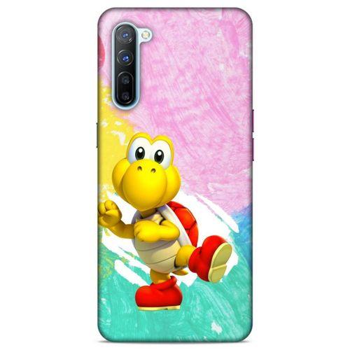 Lopard Oppo Reno 3 Uyumlu Kılıf GameX (11) Tam Koruma Sarı