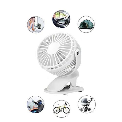 360 Derece Ayarlanabilir Sessiz Çalışan Mandallı Fan